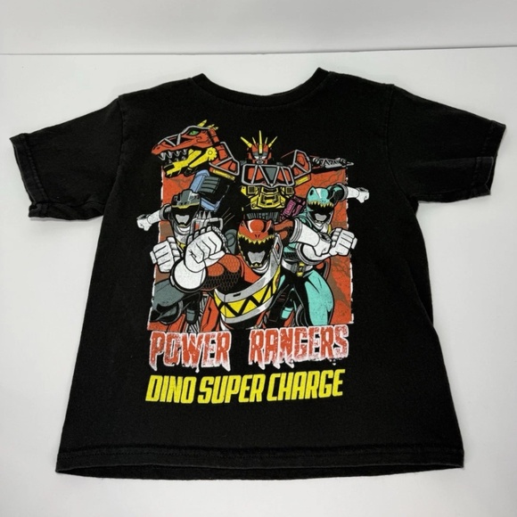 Power Rangers Dino Charge Short Sleeve (Little Boys) Size 4 - Picture 1 of 3